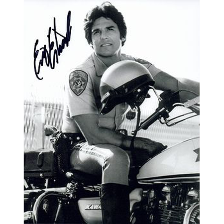 Erik Estrada signed Chips 8×10 | 258 West Authentic Signatures