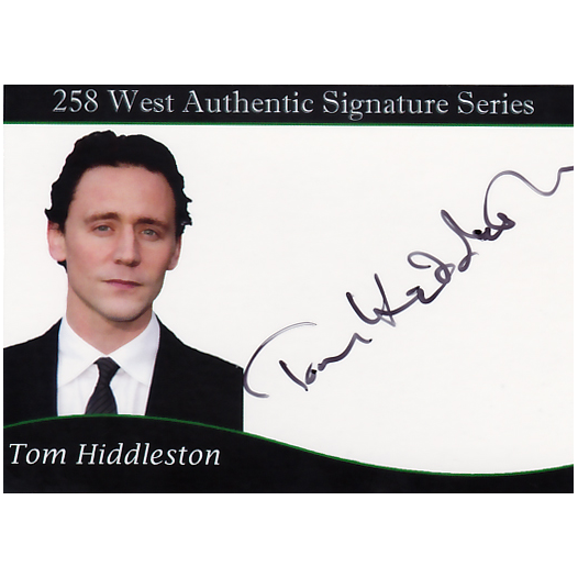 A3 Enmarcado HWC Trading FR A3 Tom Hiddleston Loki Avengers Los Regalos Imprimieron La Exhibición Firmada De La Imagen del Autógrafo para Los Fans De Los Recuerdos De La Película 